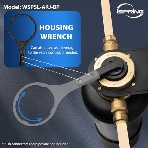 WSP100SL-ARJ-BP Jumbo Whole House Water Filtration System
