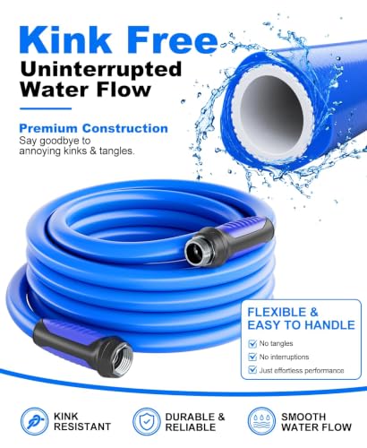 Garden Water Hose 100 ft x 5 (100 Foot)