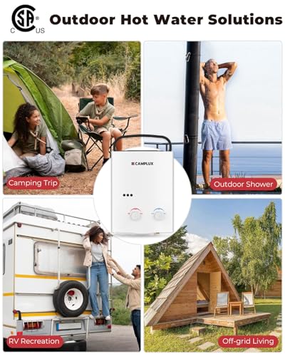 CAMPLUX Tankless Water Heater Outdoor