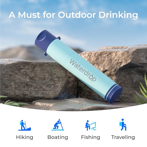Portable Water Filter Straw (4 Count)