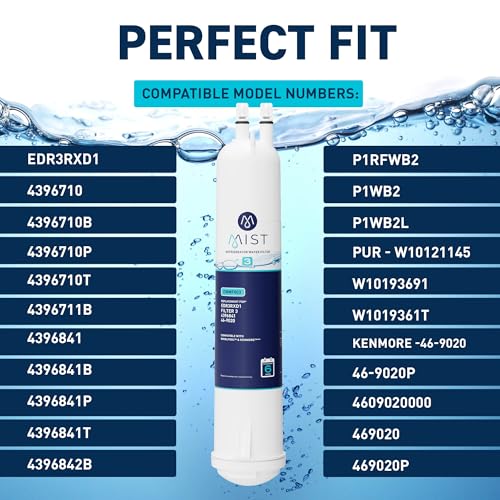 EDR3RXD1 Refrigerator Water Filter Replacement for EveryDrop Filter 3 (3 Count)