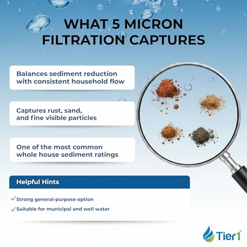 5 Micron 4.5" × 20" Sediment Pre (2 Count)