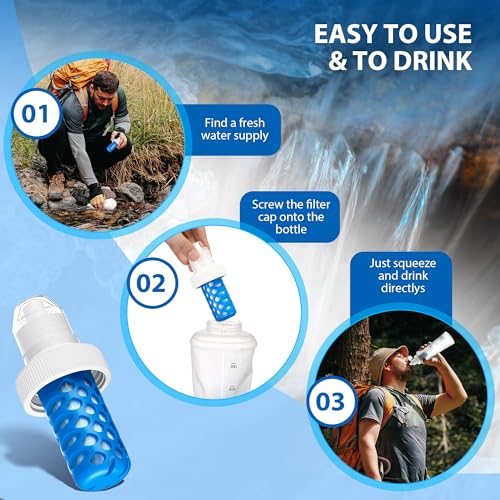 1 Pack Water Filter Cartridge Compatible with Katadyn BeFree