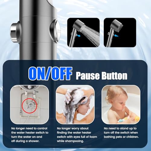 Filtered Shower Head with Handheld (3 Count)