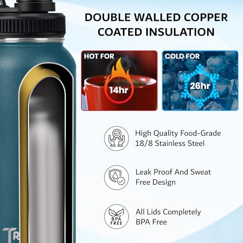 Travel Water Bottle with Carrying Bag