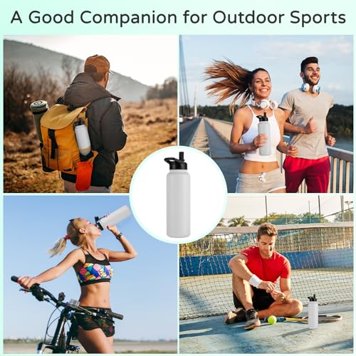 40 oz Insulated Water Bottle Bulk (4 Count)