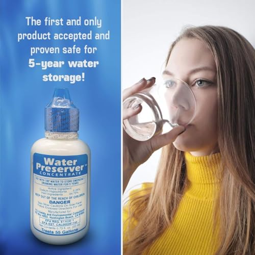 Water Preserver for 55 Gallon Water Tank 2 Pack (2 Count)