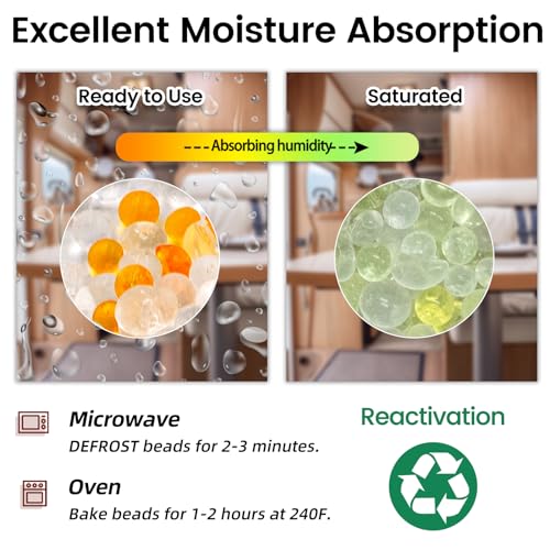 16Pcs 200g Desiccant Dehumidifier Bags