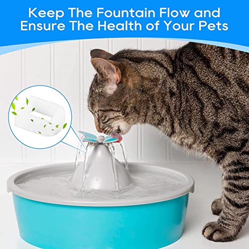 Cat Pet Water Fountain Filters Compatible with Petsafe Drinkwell (12 Count)