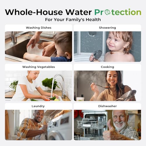 F2WGB21BKS 2 Stage Whole House Water Filter Set for WGB21B