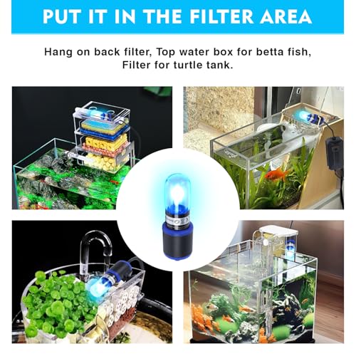 UV C Aquarium Clean Light with Timer