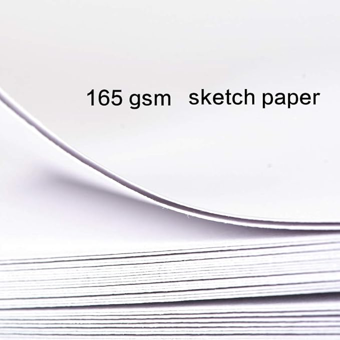 Mifuner Square 8.2x 8.2 165gsm Colored pencil paint Journal Hardbound 128pgs（64 Sheets Front Back Cold Pressed） Travel for Colored Pencil Sketch Doodles Handmade Cloth Cover Notebook Chrysanthemum