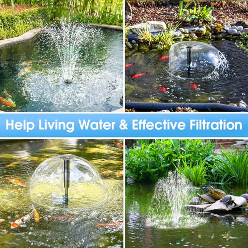 55W Solar Fountain Pump with Pond Filter Box