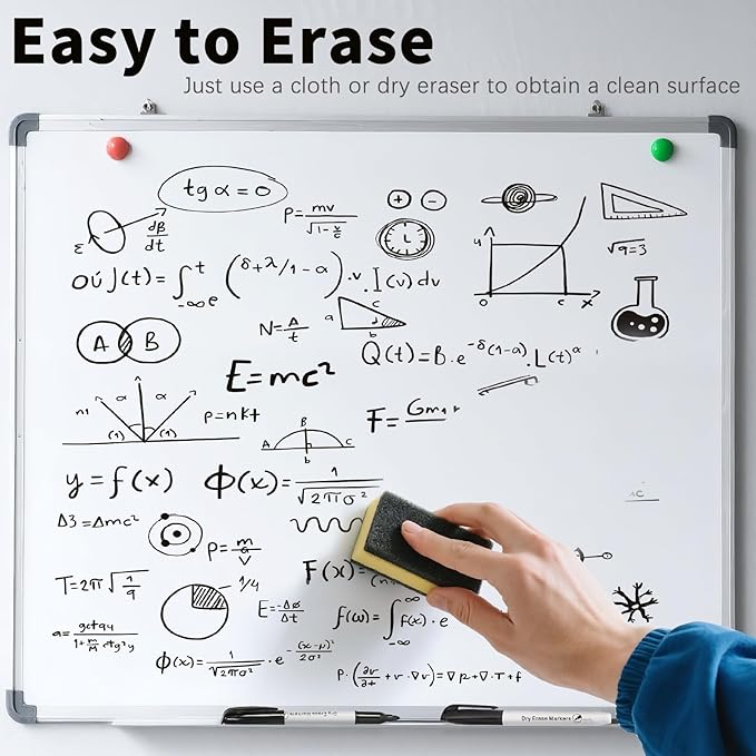 108 Count Dry Erase Markers Bulk, Fine Tip Whiteboard Markers for Kids Teachers, Dry Erase Pens Bulk Pack for Classroom Home, Back to School Supplies