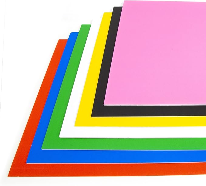 BAZIC Products Foam Board 20" X 30" Blue, Colored Foam Boards 3/16 Inch Thickness, Presentation Signboards School Craft Project Framing Display, 25-Pack