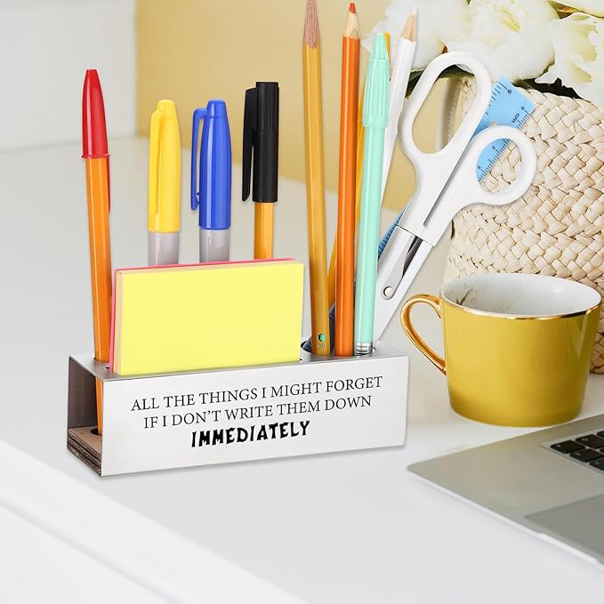 Funny Office Desk Organizer, Pencil Holder for Coworkers and Boss, Sarcastic Work Decor for Employees, Workplace Humor Gift, Funny Office Pencil Holder for Desk SD281