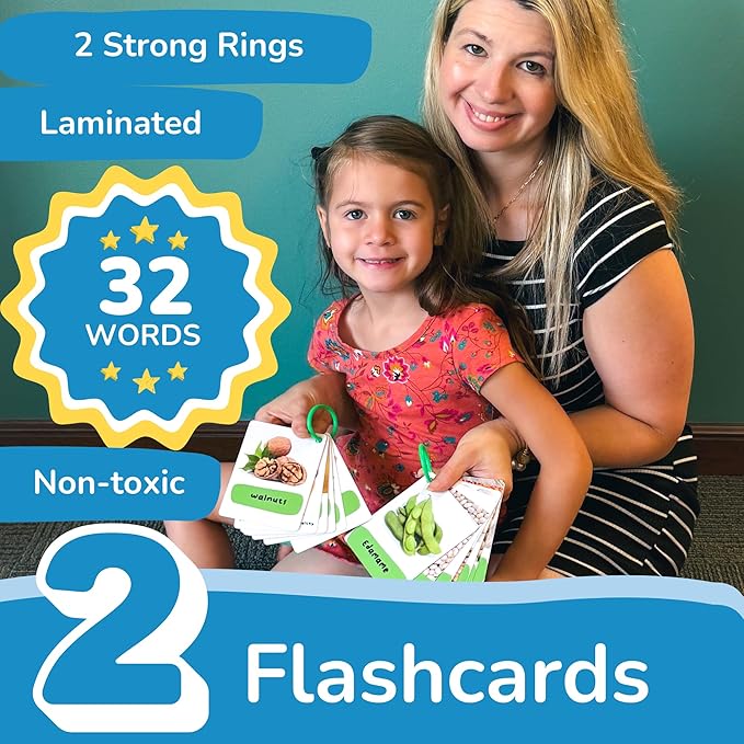 TOYVENTIVE Preschool Activity Set for Girls – Educational Toddler Toys with Flashcards, Matching Games and Montessori Activity Cards for Visual Recognition and Play-Based Exploration – Ages 1–3